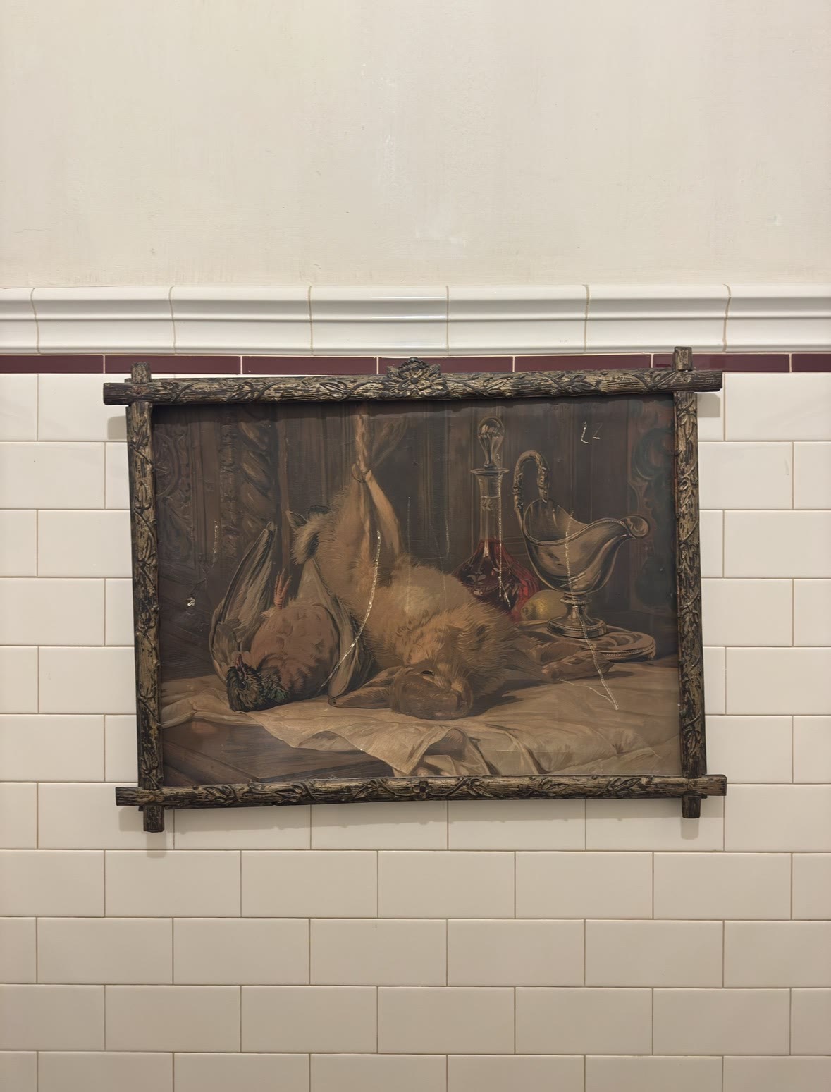 Painting of dead animals